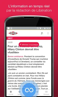 Libération android App screenshot 12